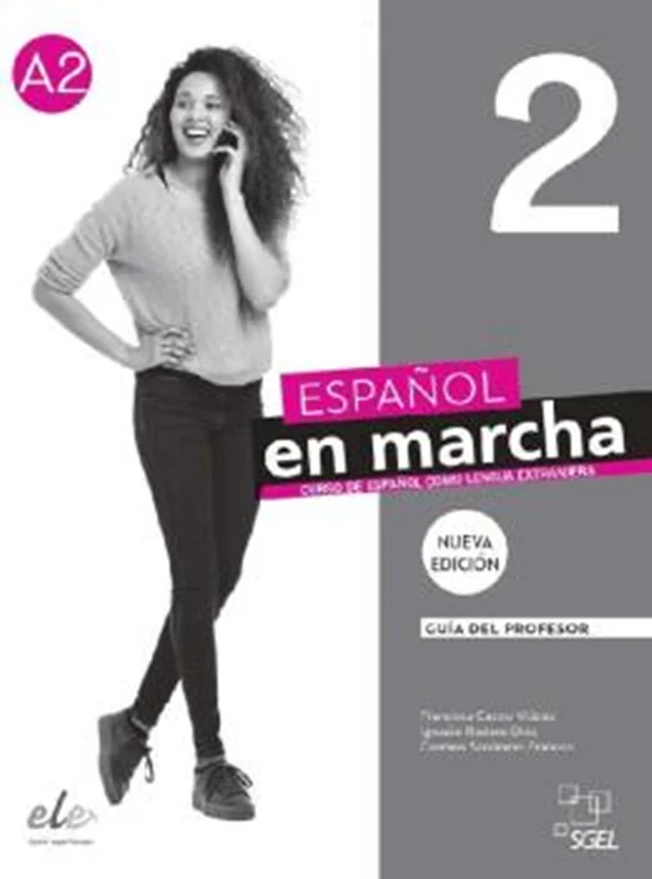 027164 خرید و دانلود نسخه کامل کتاب Español en marcha 2 Nueva edición A2 guia didcatica کتاب معلم به همراه تست و تمرین - تصویر 1