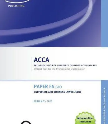 خرید و دانلود نسخه کامل کتاب F4 Corporate and Business Law CL (GLO): Exam Kit