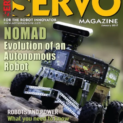 خرید و دانلود نسخه کامل 27 مجله رباتیک سروو Servo Magazine