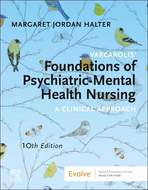 517sgxYXnPL خرید و دانلود نسخه کامل کتاب Varcarolis' Foundations of Psychiatric-Mental Health Nursing: A Clinical Approach 10th edition