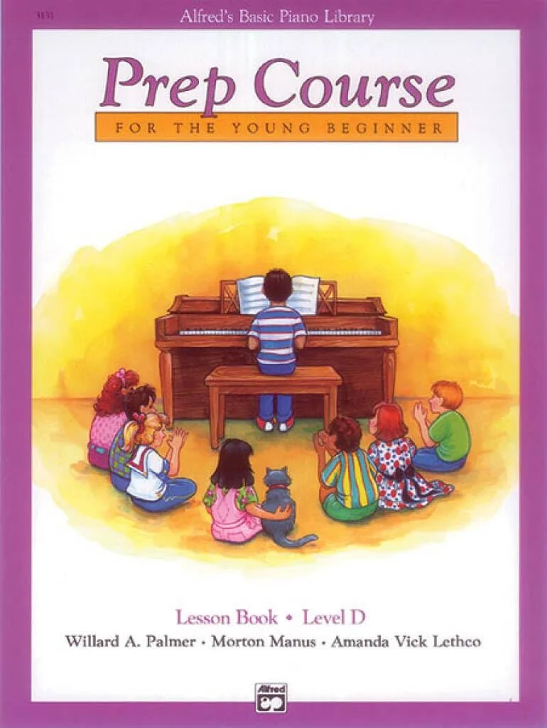 616hLcducyL._SL1024_ خرید و دانلود نسخه کامل کتاب Alfred's Basic Piano Prep Course Lesson Book, Bk D: For the Young Beginner (Alfred's Basic Piano Library, Bk D) - Pdf
