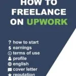 خرید و دانلود نسخه کامل کتاب How to freelance on Upwork: Complete guide: How to build a successful remote work career on Upwork and step-by-step increase earnings.