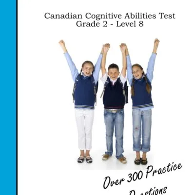 خرید و دانلود نسخه کامل کتاب CCAT 2 Practice Workbook: Canadian Cognitive Abilities Test - Grade 2 - Level 8