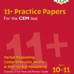 خرید و دانلود نسخه کامل کتاب New 11+ CEM Practice Papers: Ages 10-11 - Pack 4: for the 2026 tests (CGP 11+ CEM)