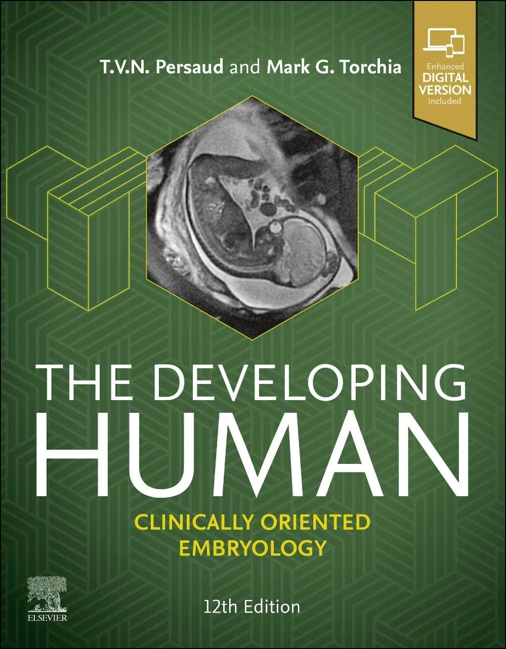 71pifAduKdL._SL1283_ خرید و دانلود نسخه کامل کتاب The Developing Human: Clinically Oriented Embryology 12th edition PDF + videos