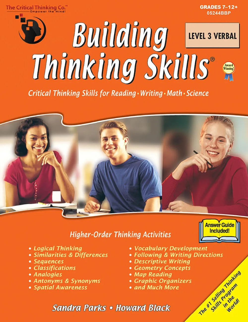 71r84o71NwL._SL1300_ خرید و دانلود نسخه کامل کتاب The Critical Thinking Building Thinking Skills Level 3 Verbal School Workbook