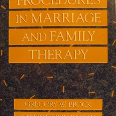 خرید و دانلود نسخه کامل کتاب Procedures in Marriage and Family Therapy 2nd edition