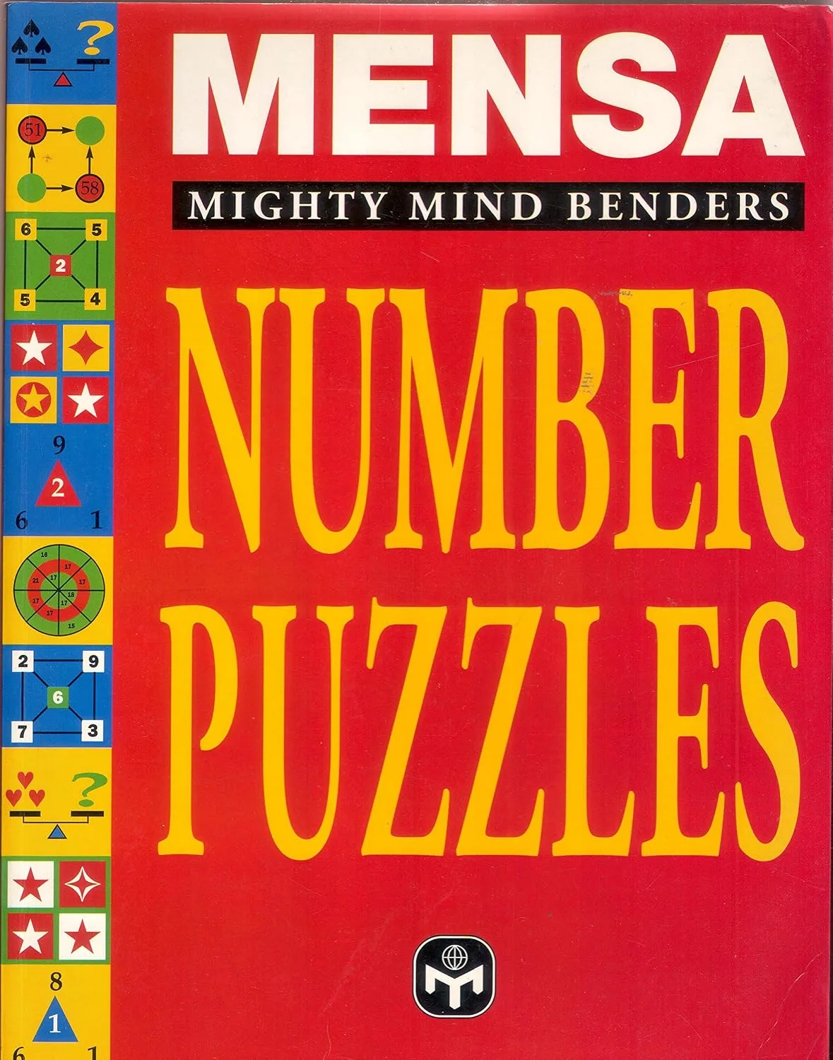 A13YLUdmY8L._SL1500_ خرید و دانلود نسخه کامل کتاب MENSA Mighty Mind Benders Number Puzzles - PDF