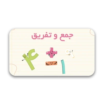 خرید و دانلود نسخه کامل قالب پاورپوینت جمع و تفریق – مناسب برای آموزش مفاهیم ریاضی پایه