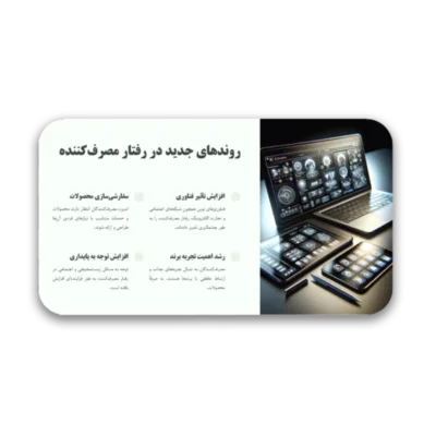 خرید و دانلود نسخه کامل قالب پاورپوینت رفتار مشتری (تحلیل رفتار مشتری) – طراحی مینیمال و کاربردی