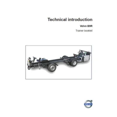کتابچه راهنمای اتوبوس ولوو مربوط به معرفی فنی Technical introduction Volvo B9R Trainer booklet
