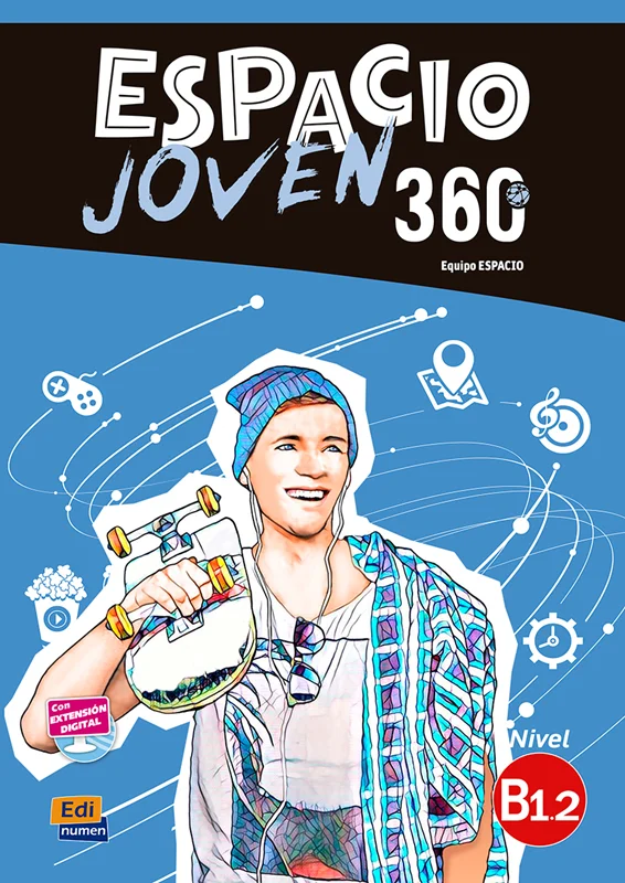 a2e739 خرید و دانلود نسخه کامل کتاب Espacio Joven 360 Nivel B1.2 کتاب دانش آموز به همراه فایل صوتی + کتاب کار به همراه فایل صوتی و ویدیو - تصویر 1