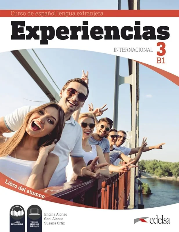 b4ce08 خرید و دانلود نسخه کامل کتاب Experiencias internacional 3 کتاب دانش آموز به همراه فایل صوتی + کتاب کار - تصویر 1