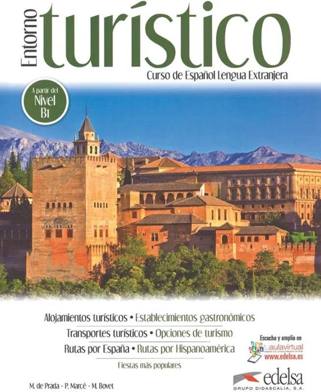 d80fb5 خرید و دانلود نسخه کامل کتاب Entorno turístico - libro del alumno کتاب دانش آموز به همراه فایل صوتی - آموزش زبان اسپانیایی توریستی - تصویر 1