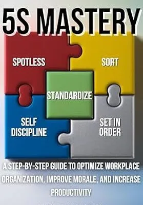 خرید و دانلود نسخه کامل کتاب 5S Mastery: A Step-by-Step Guide to Optimize Workplace Organization, Improve Morale, and Increase Productivity