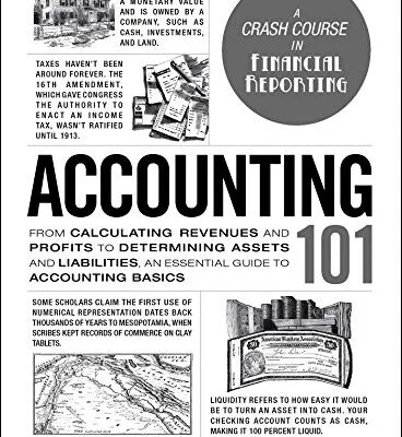 خرید و دانلود نسخه کامل کتاب Accounting 101: From Calculating Revenues and Profits to Determining Assets and Liabilities, an Essential Guide to Accounting Basics (Adams 101) Kindle Edition