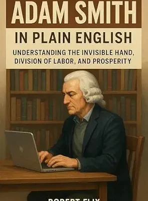 خرید و دانلود نسخه کامل کتاب Adam Smith in Plain English: Understanding the Invisible Hand, Division of Labor, and Prosperity (Philosophy in Plain English)