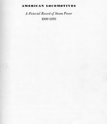 خرید و دانلود نسخه کامل کتاب American locomotives: A pictorial record of steam power 1900-1950