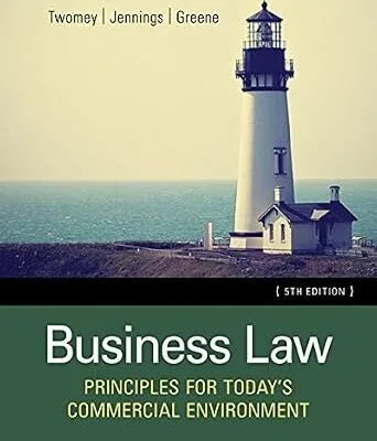 خرید و دانلود نسخه کامل کتاب Business Law: Principles for Today’s Commercial Environment