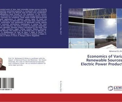 خرید و دانلود نسخه کامل کتاب Economics of Variable Renewable Sources for Electric Power  Production