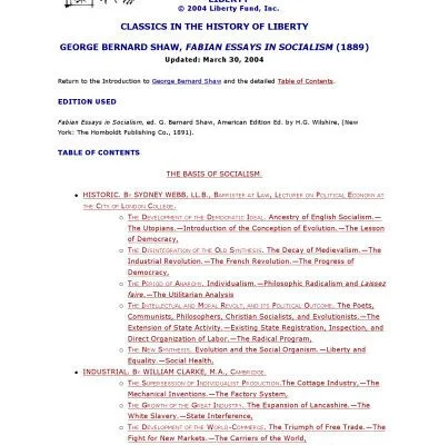 خرید و دانلود نسخه کامل کتاب Fabian essays in socialism