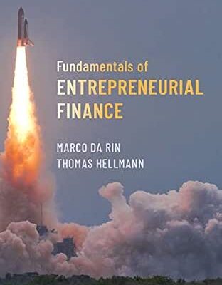 خرید و دانلود نسخه کامل کتاب Fundamentals of Entrepreneurial Finance