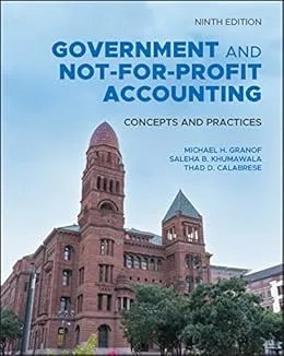 خرید و دانلود نسخه کامل کتاب Government and Not-for-Profit Accounting: Concepts and Practices, 9th Edition