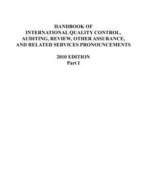 خرید و دانلود نسخه کامل کتاب IAASB-2015-Handbook-Volume-1