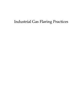 خرید و دانلود نسخه کامل کتاب Industrial Gas Flaring Practices