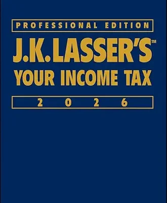 خرید و دانلود نسخه کامل کتاب J.K. Lasser’s Your Income Tax 2026, Professional Edition