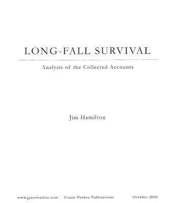 خرید و دانلود نسخه کامل کتاب Long-Fall Survival