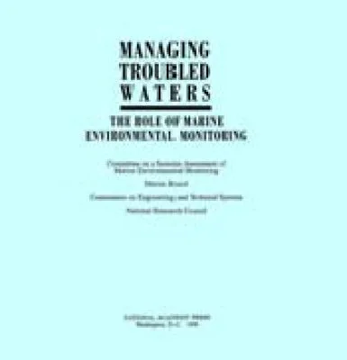 خرید و دانلود نسخه کامل کتاب Managing troubled waters : the role of marine environmental monitoring