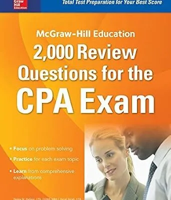 خرید و دانلود نسخه کامل کتاب McGraw-Hill Education 2,000 Review Questions for the CPA Exam