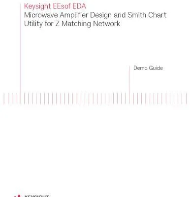 خرید و دانلود نسخه کامل کتاب Microwave Amplifier Design and Smith Chart  Utility for Z Matching Network using ADS