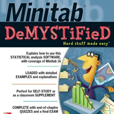 خرید و دانلود نسخه کامل کتاب Minitab Demystified 1st Edition