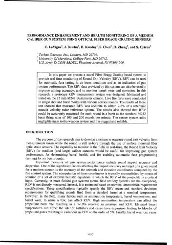 خرید و دانلود نسخه کامل کتاب Performance enhancement and health monitoring of a medium caliber gun system using optical fiber bragg grating sensors_68f167a57a9b2.jpeg خرید و دانلود نسخه کامل کتاب Performance enhancement and health monitoring of a medium caliber gun system using optical fiber bragg grating sensors