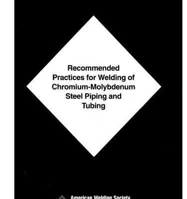 خرید و دانلود نسخه کامل کتاب Recommended Practice for welding of austentic piping and tubing