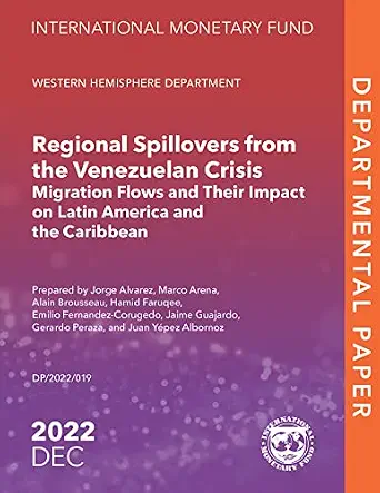 خرید و دانلود نسخه کامل کتاب Regional Spillovers from the Venezuelan Crisis: Migration Flows and Their Impact on Latin America and the Caribbean (Departmental Papers)_6a736b011179f.webp خرید و دانلود نسخه کامل کتاب Regional Spillovers from the Venezuelan Crisis: Migration Flows and Their Impact on Latin America and the Caribbean (Departmental Papers)