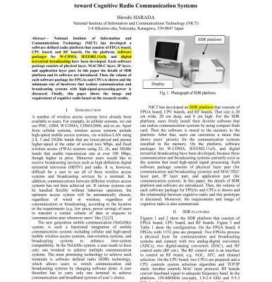 خرید و دانلود نسخه کامل کتاب Software Defined Radio Prototype toward Cognitive Radio Communication Systems