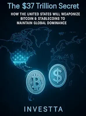 خرید و دانلود نسخه کامل کتاب The $37 Trillion Secret: How the United States Will Weaponize Bitcoin & Stablecoins to Maintain Global Dominance (The Sovereign Series Book 1)