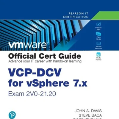 خرید و دانلود نسخه کامل کتاب 
VCP-DCV for vSphere 7.x (Exam 2V0-21.20)