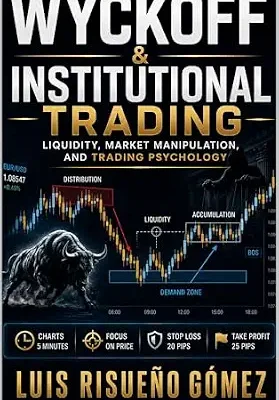 خرید و دانلود نسخه کامل کتاب WYCKOFF & INSTITUTIONAL TRADING: Liquidity, Market Manipulation, and Trading Psychology