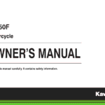 دانلود کتاب Kawasaki KX250F Owner's Manual 2017