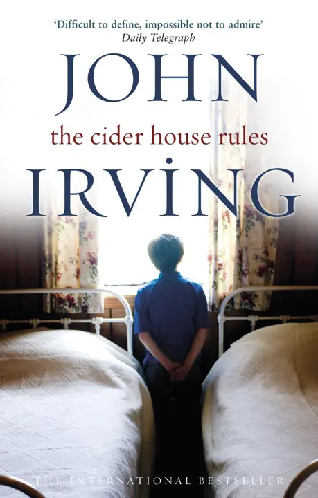 the-cider-house-rules-by-john-irving_69fb7704d8b83 خرید و دانلود نسخه کامل کتاب صوتی انگلیسی قوانین خانه سیدر، اثر جان ایروینگ The Cider House Rules by John Irving - تصویر 1