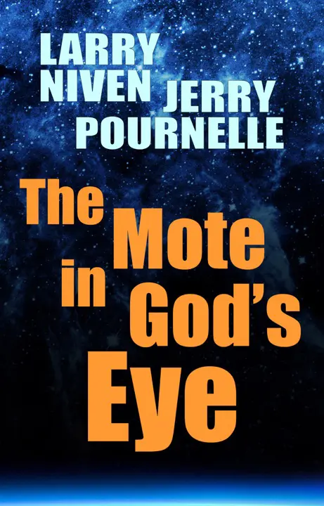 the-mote-in-gods-eye-by-jerry-pournelle-larry-niven_69fb7b2255f72 خرید و دانلود نسخه کامل کتاب صوتی انگلیسی ذرهای در چشم خدا، اثر لری نیون, جری پورنل The Mote in God's Eye by Jerry Pournelle, Larry Niven - تصویر 1