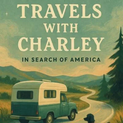 خرید و دانلود نسخه کامل کتاب صوتی انگلیسی سفر با چارلی، اثر جان اشتاین‌بک Travels with Charley by John Steinbeck