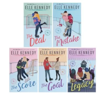 خرید و دانلود نسخه کامل کتاب Elle Kennedy Off Campus Series 5 Books Collection Set (The Deal, Mistake, Score, Goal, Legacy) مجموعه 5 جلدی (آف-کمپس) خارج از دانشگاه + pdf