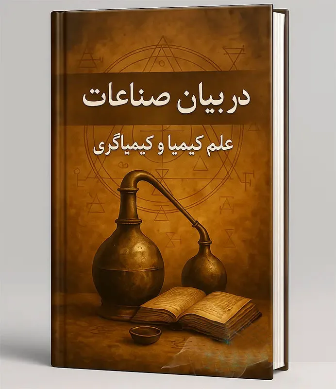 کتاب-در-بیان-صناعات خرید و دانلود کتاب نسخه کامل کتاب در بیان صناعات: اسرار پنهان علم کیمیا و کیمیاگری (نایاب) | علوم غریبه - تصویر 1