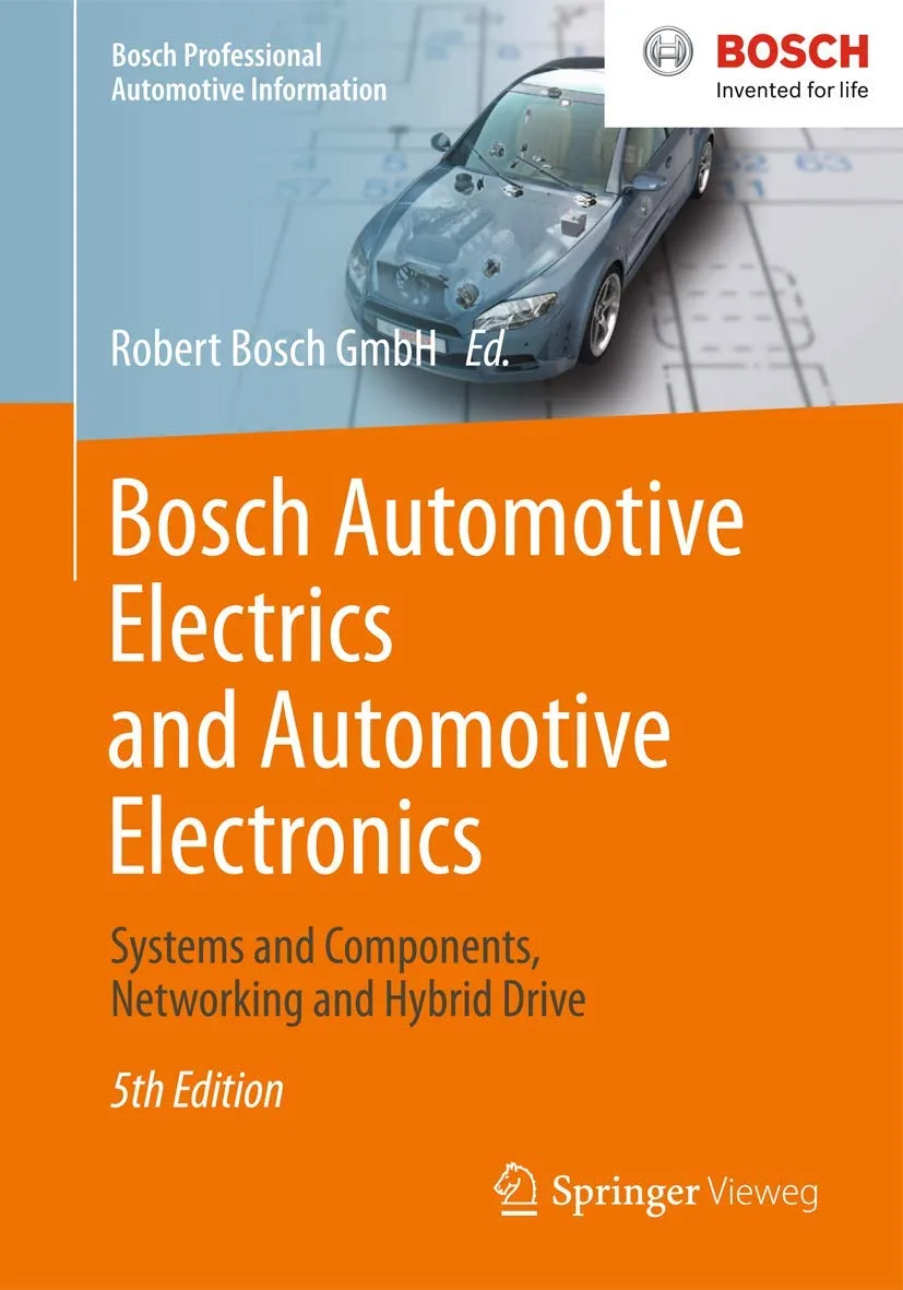61AkvWQHX2L._SL1181_ خرید و دانلود نسخه کامل کتاب Bosch Automotive Electrics and Automotive Electronics: Systems and Components, Networking and Hybrid Drive (Bosch Professional Automotive Information)
