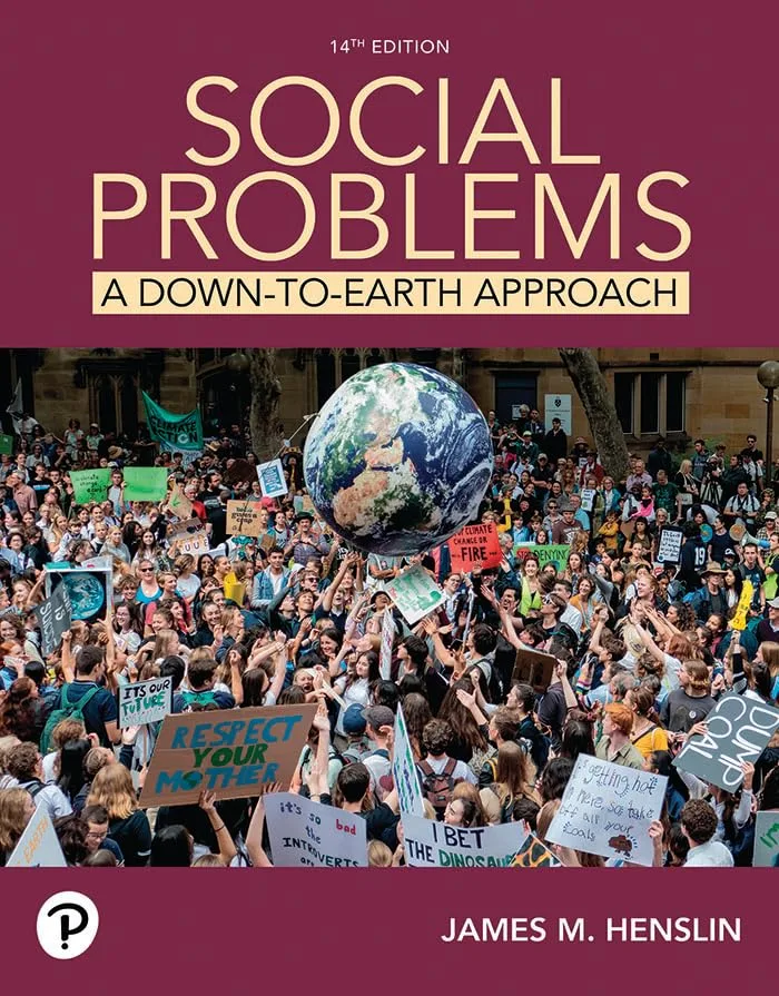 7133qHsOBTL خرید و دانلود نسخه کامل کتاب Social Problems: A Down-to-Earth Approach 14th Edition - original PDF